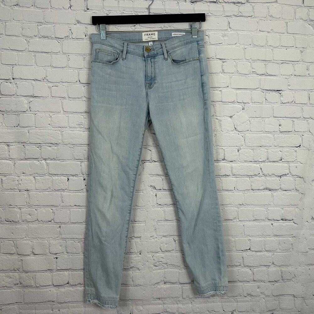 FRAME - Le Skinny de Jeanne Crop in Jerome